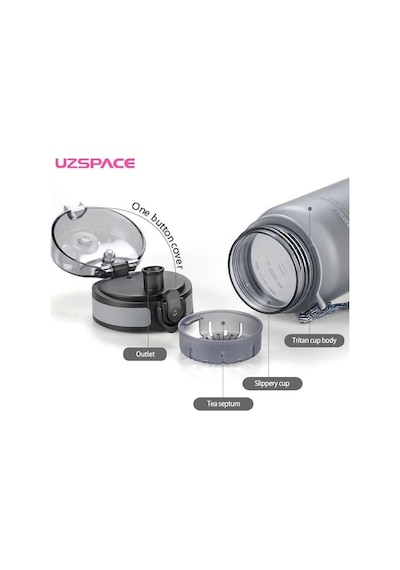 Uzspace Tritan Su Matarası 650 ML 3037
