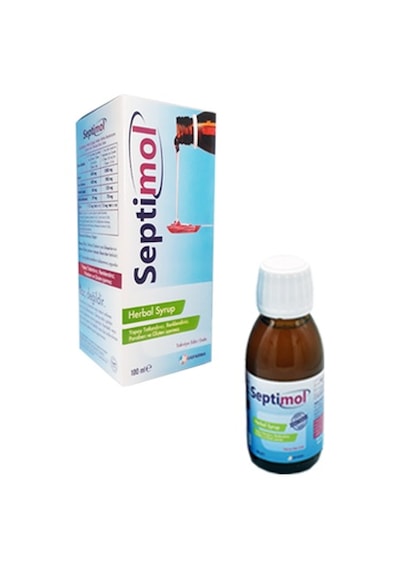 2 Kutu Septimol Şurup 100 Ml.