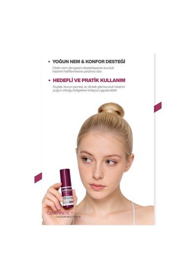 Kalsiyum İçerikli Kırışıklık Karşıtı Sıkılaştırıcı Multi Balm 9gr