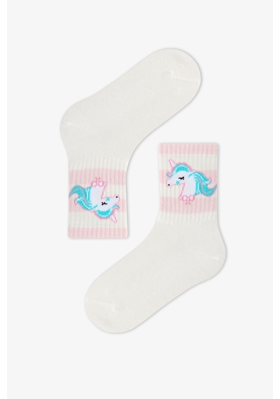 Penti Kız Çocuk Unicorn Lines 3'lü Tenis Soket Çorap