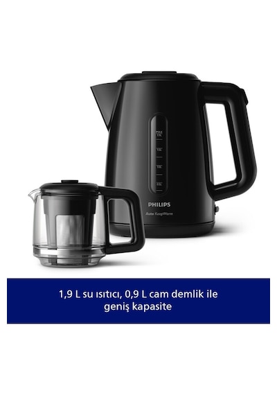 Philips HD6301/90 Tost Makinesi + Philips Blender Set HR2695/01+ Philips Çay Makinesi HD7301/00