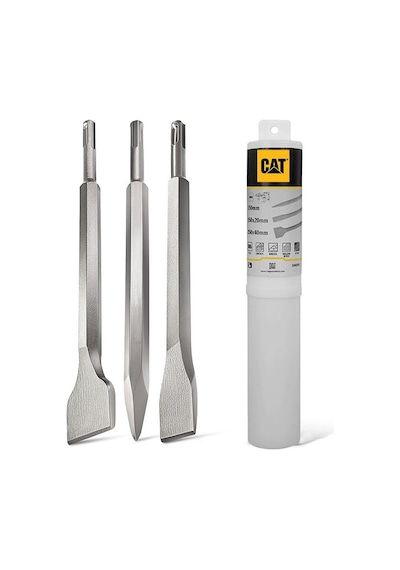 Cat Da03903 Sds Plus 3 Parça Profesyonel Murç/keski Kırıcı Uç Seti