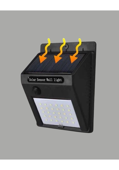 Sensörlü 20 Led Solar Duvar Lambası 3 Metre Algılama Mesafesi 44473953