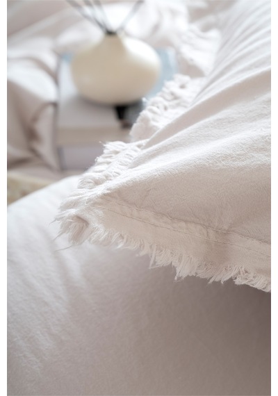 Boho Sade Natural Krem % 100 Pamuk Nevresim Takımı Çift Kişilik 2 540862 Diğer