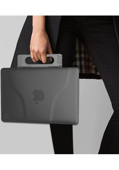 Ally Apple Uyumlu MacBook Air 13,A1466-1363 Portatif Alt Üst Kılıf + Çanta