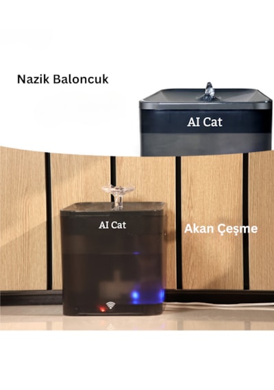 Aıcat Akıllı Kedi Köpek Su Şelalesi Su Pınarı Su Sebili Wifi Destekli