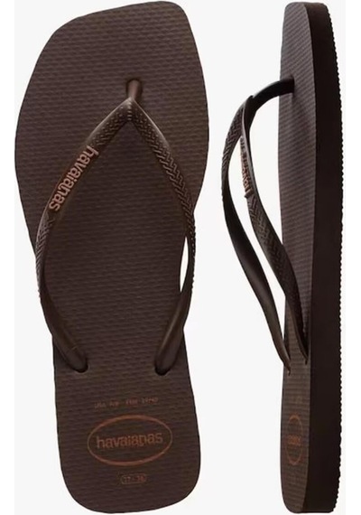 Havaianas Square Logo Pop U-14261 Kahverengi