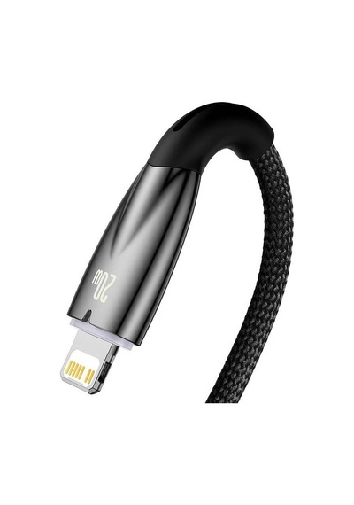 Baseus Glimmer Series 20w 100 Cm Type-c To Lightning Şarj Kablosu Siyah