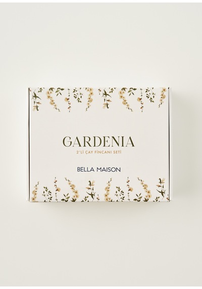 Gardenia Porselen 6'lı Çay Fincanı Seti 180 Cc çok renkli