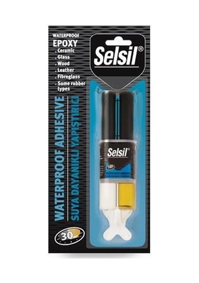 Mey İthalat Selsil Suya Dayanıklı Epoksi Şeffaf Yapıştırıcı 28 Gr