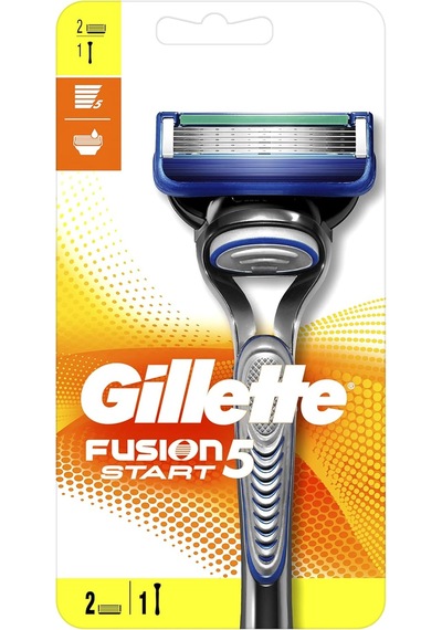 Gillette Fusion5 Start Erkek Tıraş Makinesi + Yedek Tıraş Bıçağı 2'li