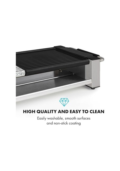Klarstein Bistecca Raclette Grill 1200 W Taş Izgara ve Barbekü