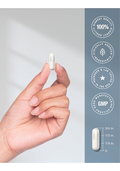 Horbaach Molybdenum 500mcg Quick Release 200 Capsules Amin... Aromasız