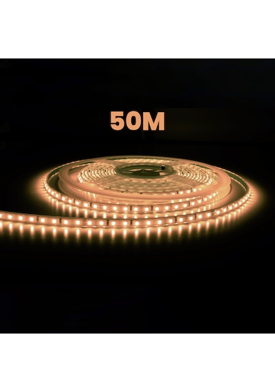 50 Metre Gün Işığı Hortum Şerit Led 8w 800 Lümen 220 Volt Fiş