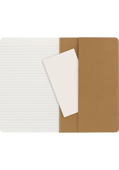 Moleskine Çizgili Cahier Not Defteri 3 Lü Set L Boy Kraft Kahve