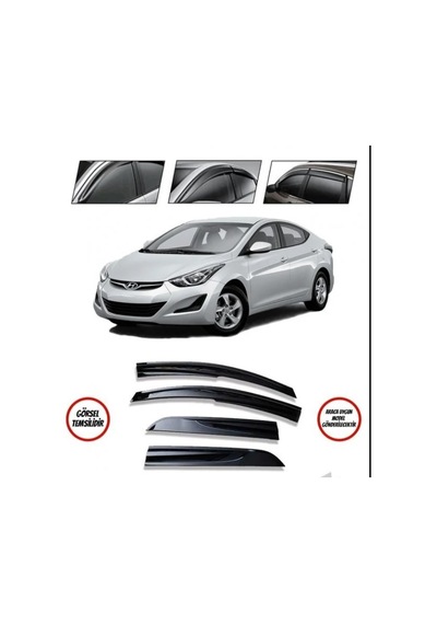 hyundai elantra cam rüzgarlığı (2011-2015) KUTULU GÖNDERİM
