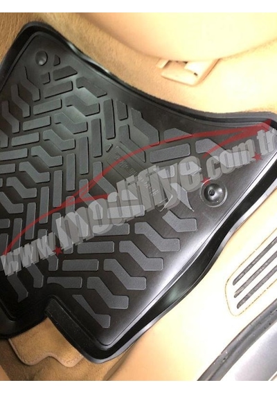 Volkswagen Touareg 2016-2017 3d Kauçuk Kokusuz Havuzlu Paspas