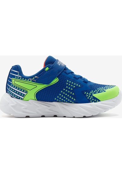Skechers Flex - Glow Bolt Büyük Erkek Çocuk Mavi Işıklı Spor Ayakkabı 400138l Rymt Mavi