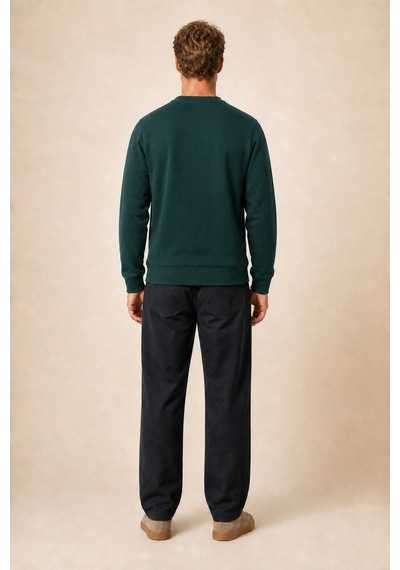 Redline Lines Regular Fit Kışlık Sweatshirt Nefti
