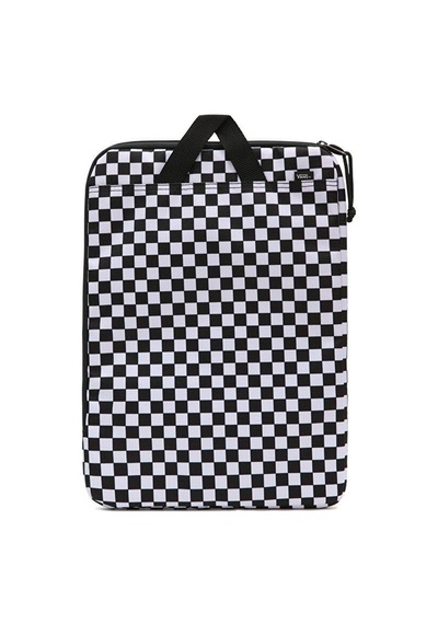 Vans 13-15 İnch Bilgisayar Kılıfı Macbook Çantası Siyah Beyaz