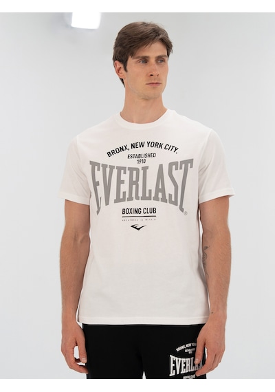 Everlast Bronx Nyc Regular Beyaz Erkek Tişört Beyaz