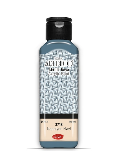 Akrilik Boya 140 Ml Napolyon Mavi 3718 Napolyon Mavi