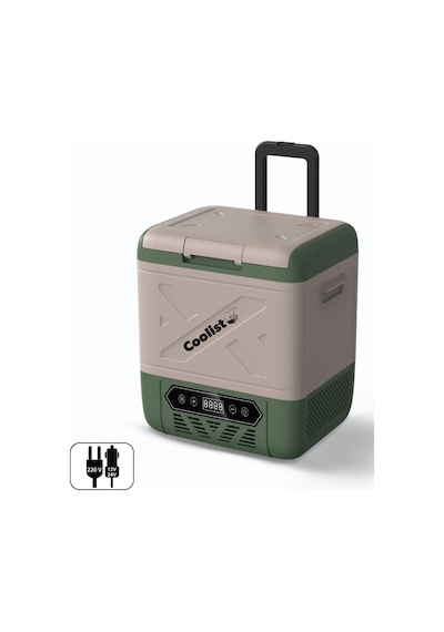 Clk18w 12/24volt/ 220volt 18 Litre Kompresörlü Tekerlekli Outdoor Oto Buzdolabı