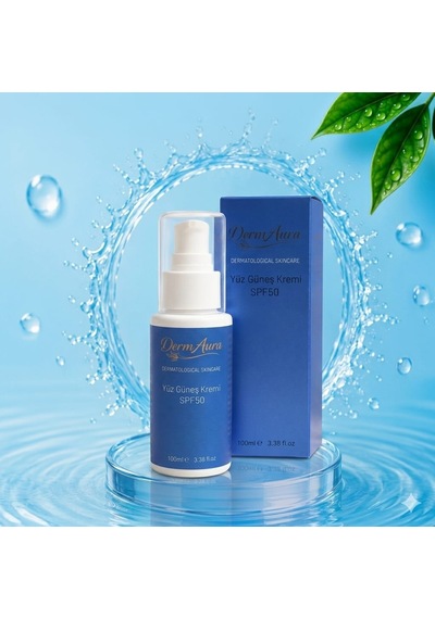 Dermaura Nemlendirici Etkili Yüz Güneş Kremi SPF50+ 100 ML
