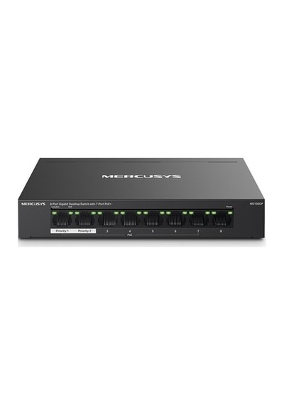 Mercusys Ms108gp, 8-port Gigabit Desktop Switch With 7-port