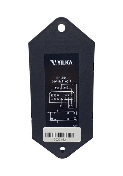 Yılka 24v Flaşör 13 Uçlu 4 X 21w X2