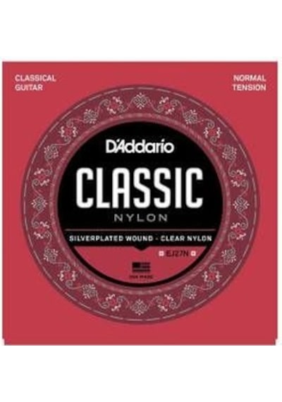 D'addario Ej27N Normal Tens Klasik Gitar Teli Seti + Pena