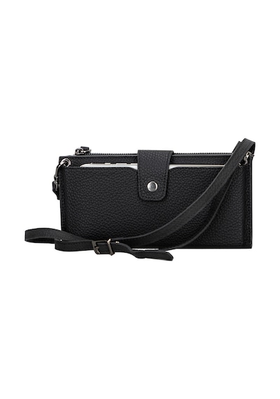 Gp Iguana Lozan Strap 6.5 İnch Uyumlu Deri Kartlıklı Kılıf Erc1 Siyah Siyah