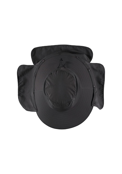 Londonstore Uv Korumalı Su Geçirmez Yazlık Safari Şapka Ense Koruma Çıkarılıp Takılabilir Antrasit