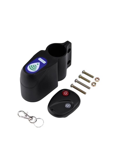 Powermaster Pm-26177 Uzaktan Kumandalı Bisiklet Alarm Kilidi Siyah
