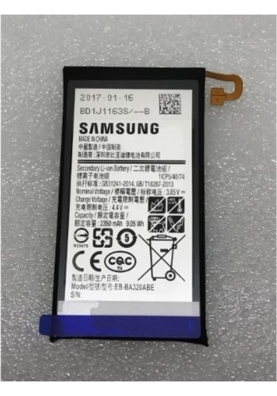 Samsung Uyumlu, Galaxy A3 2017 A320 Batarya