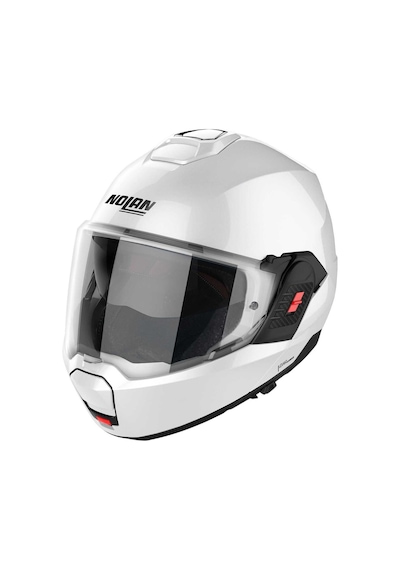 Nolan N120.1 Classic N-Com Modüler Çene Açılır Kask Beyaz