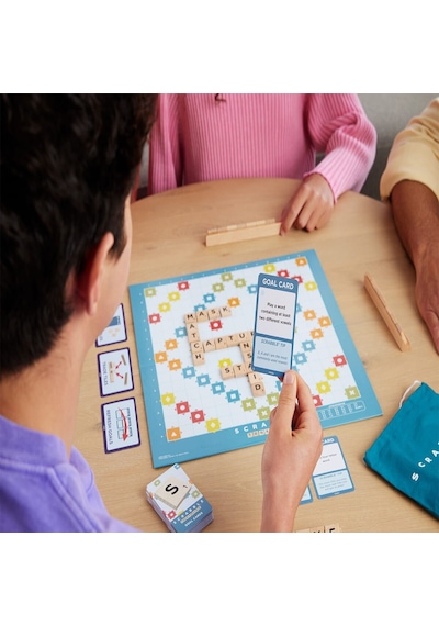 Jlj64 Scrabble Orijinal Ahşap İkisi Bir Arada Türkçe