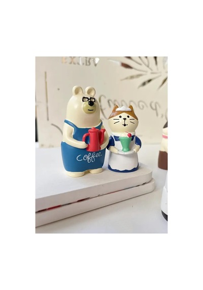 Barista Ayı Mini Figür