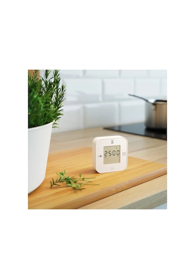 Ikea Klockıs Masa Saati 7 X 3 X 7 Cm Beyaz