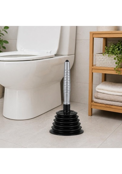 Körüklü Lavabo Pompası 25 Cm Tıkanıklık Açma Pompası Tuvalet Açıcı Pompa Banyo Mutfak Gider Açıcı Vakumlu