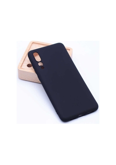 Huawei P20 Pro Kılıf Zore Premier Silikon Kapak Siyah