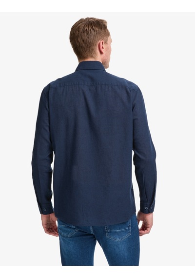 Pierre Cardin Erkek Lacivert Gömlek Desenli 50320941-vr033