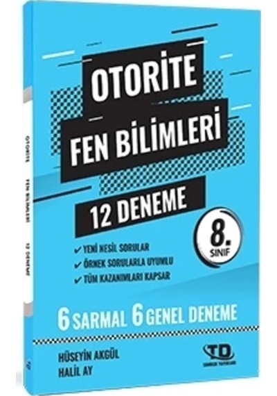 Otorite Fen Bilimleri 12 Deneme 8. Sınıf