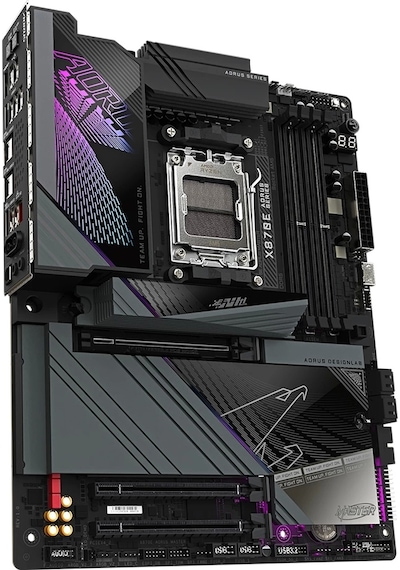 Gigabyte X870e Aorus Master Ddr5 8200mhz Oc M.2 Am5 Atx Anakart