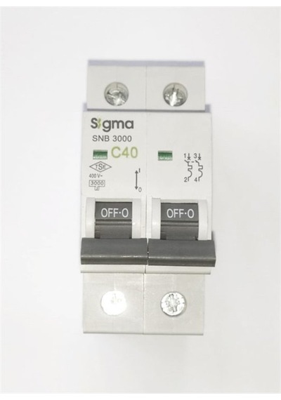 Sigma 2x40 Amper Otomatik Sigorta 3sb240c