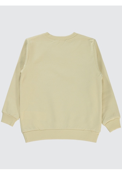 Civil Girls Kız Çocuk Sweatshirt 2-5 Yaş Sarışın Ağaç Sarışın Ağaç Sarı