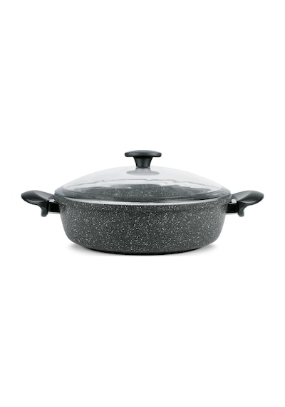 Thermoad Karnıyarık 30 CM Love Tencere Gri