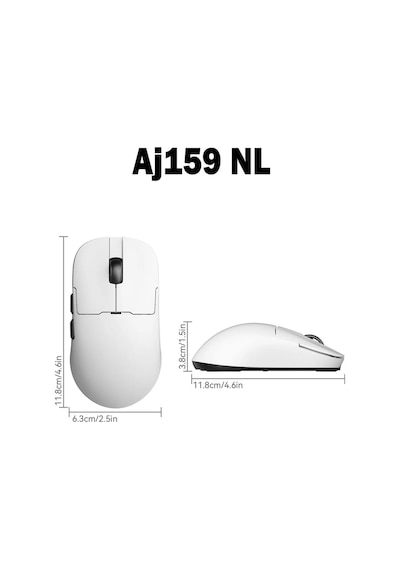 Aj159 Nl Near-link 3 Modlu 1000hz 12.000 Dpı 400 Mah Batarya Paw 3311-yeni Nesil Bağlantı Modu Diğer