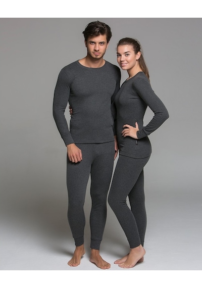 Thermoform Artica Unisex Termal İçlik Set Antrasit Renkli