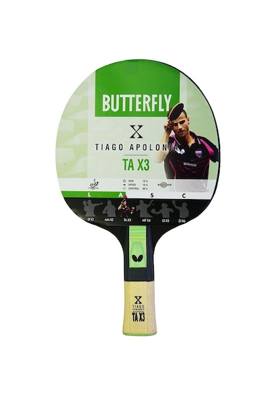 Butterfly Tiago Apolonia Tax3 Masa Tenisi Raketi 85082s